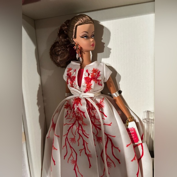 NIB Barbie Fashion Model Collection Doll - Palm Beach Coral - Picture 3 of 6